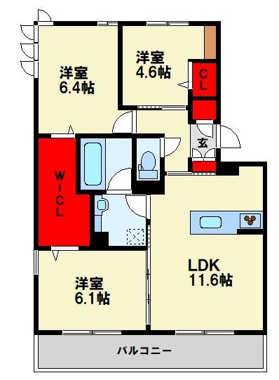 D-ROOM鷹の巣 間取り