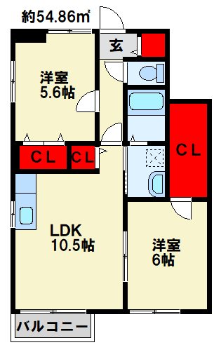 ラ・ソレイユ 間取り