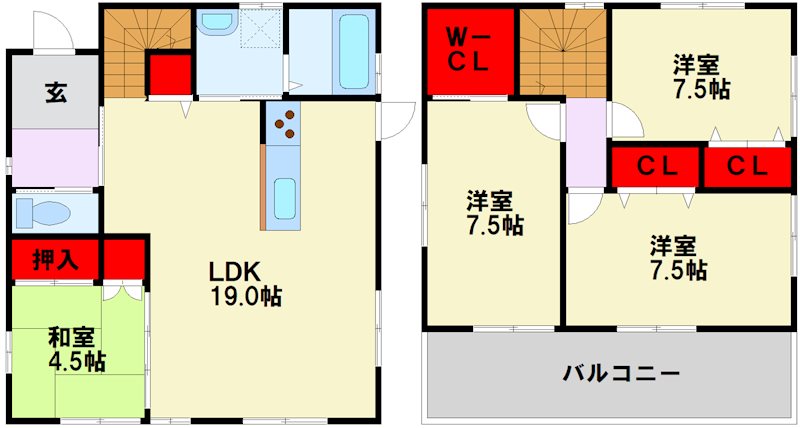CREWS.LUCIA  間取り