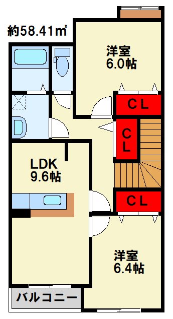 メゾンアシューレ 間取り