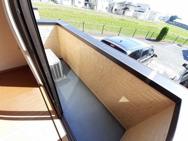 ボヌール美夜古泉　A棟 ベランダ