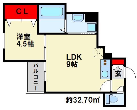 Crecia北方 間取り