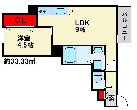 Crecia北方 間取り