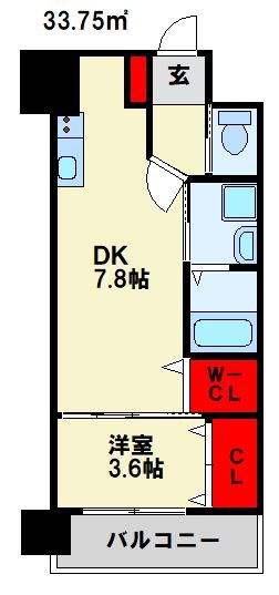 ギャラン力丸 間取り