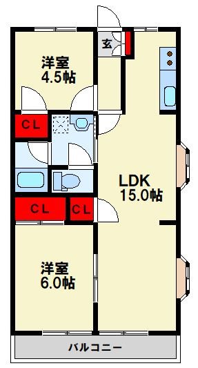 エミネンス穴生 間取り