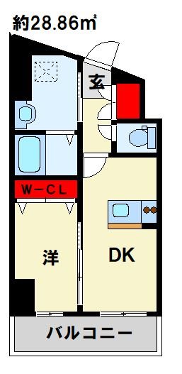 LEGEND KUROSAKIⅡ 間取り