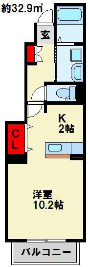 グランディールⅠ番館 間取り