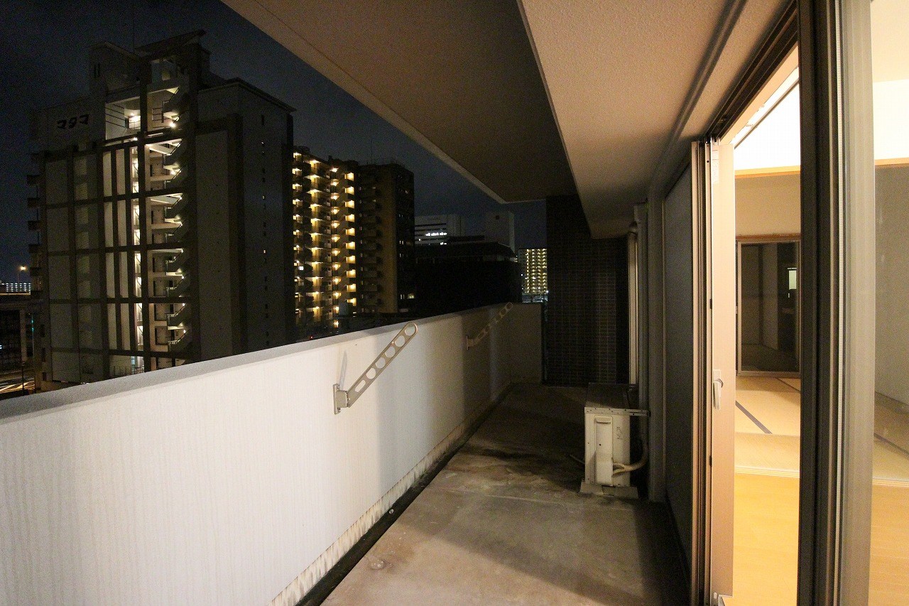 シャトレ大手町　S棟 ベランダ
