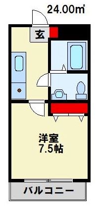 ヴィラアカデミア 間取り