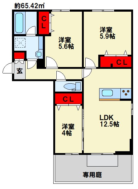 アークパルシモン 間取り