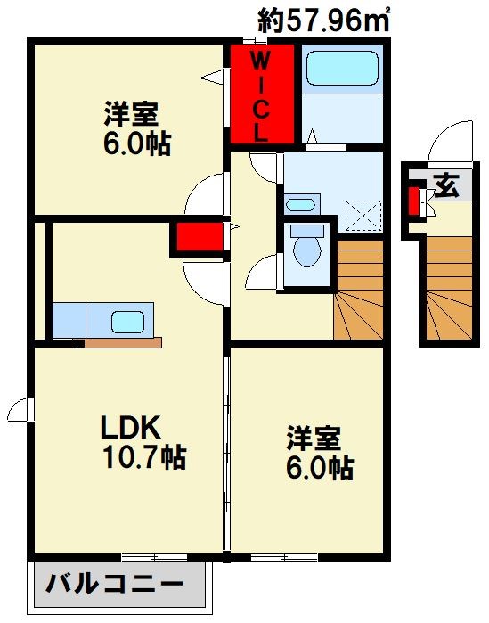コスモス　C 間取り