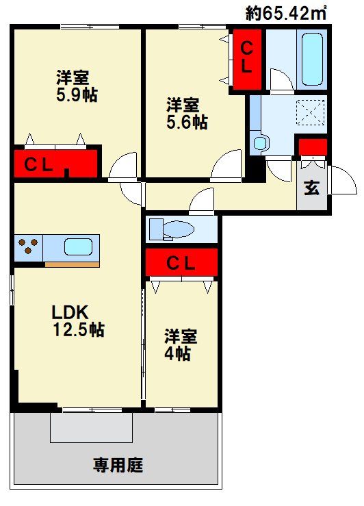アークパルシモン 間取り