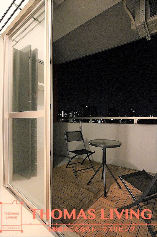 THE SQUARE Platinum Residence ベランダ