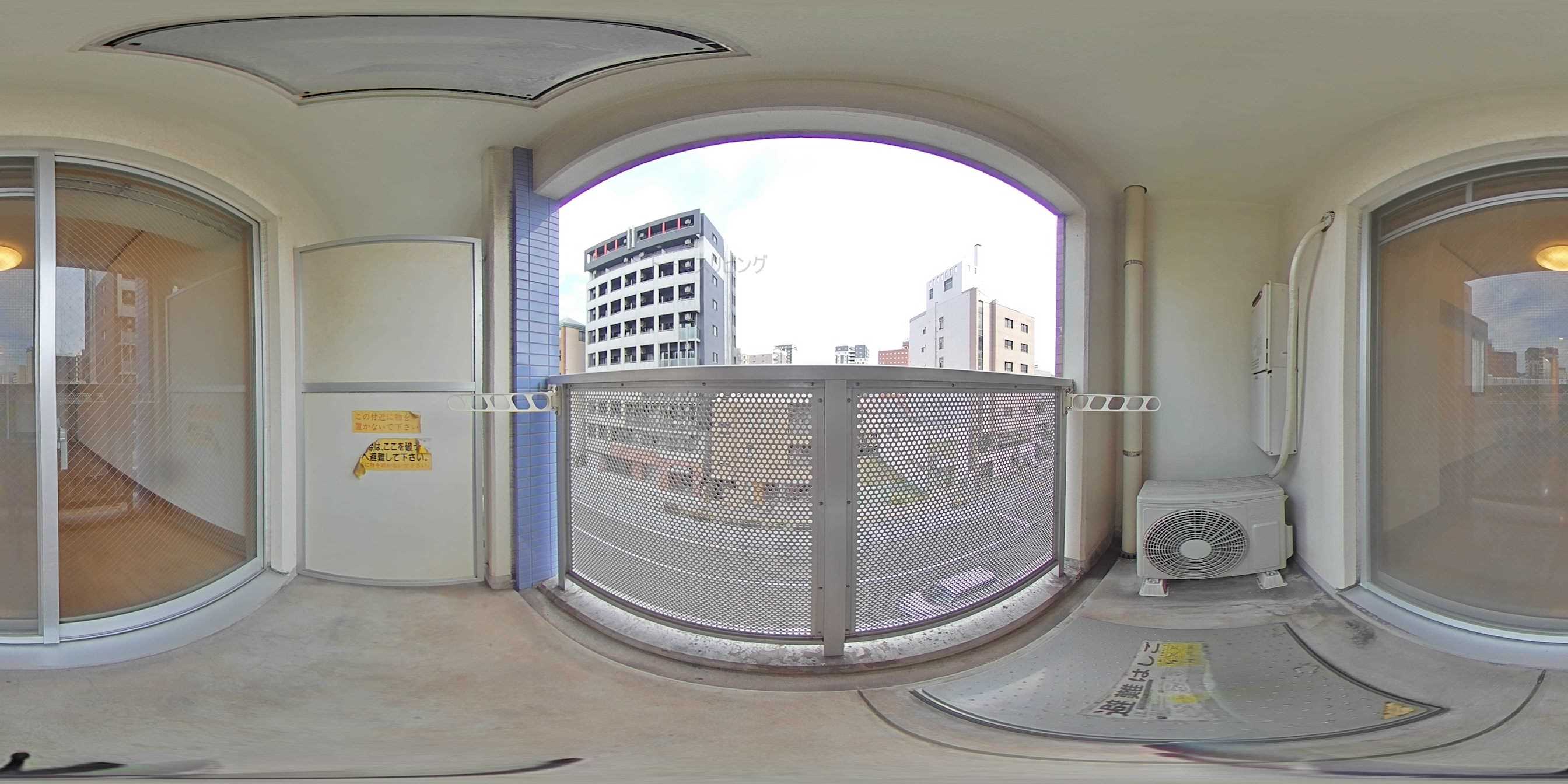 福岡県北九州市小倉北区馬借１丁目 ベランダ