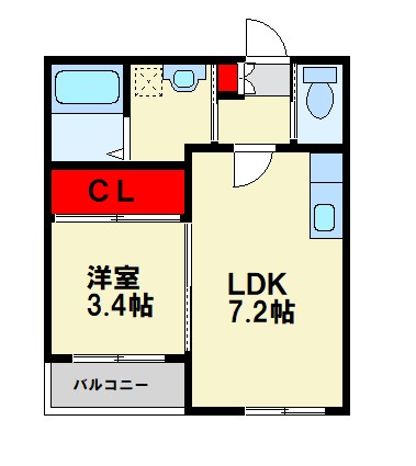 BRAVE　BASE　遠賀　South   間取り