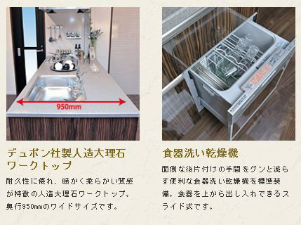 サンパーク守恒テラス キッチン