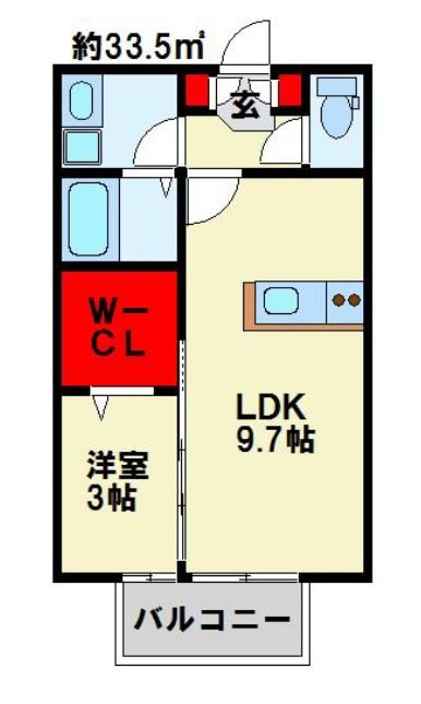 アミティエ安部山  間取り