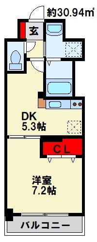 エス・テイト守恒 間取り