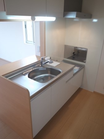 SW's riverside D-room キッチン