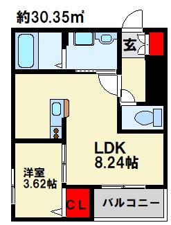 サニーガーデン銀座 間取り