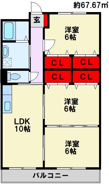 リシェス有田 間取り
