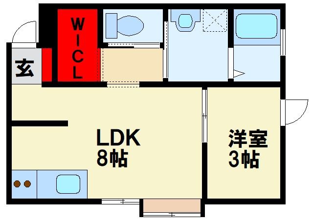 さくらステージ九工大前 間取り