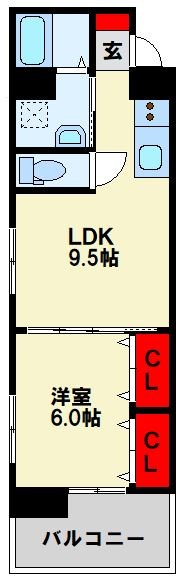 メゾンほおづきⅠ 間取り