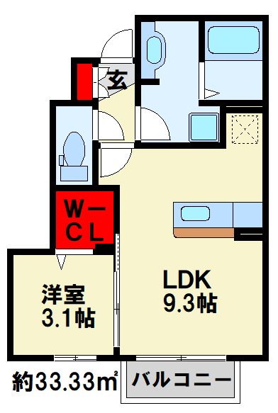 サンパール徳力 間取り