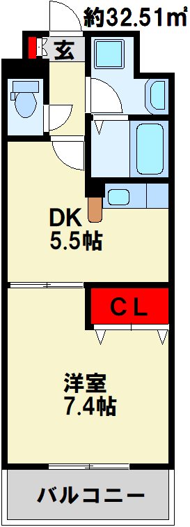 ベイプレイス小倉 間取り