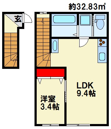 ロデスマン香春口 間取り