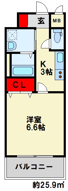 MDIミルファルコ下曽根駅前  間取り