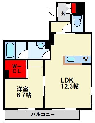 シャーメゾン優蒼 間取り