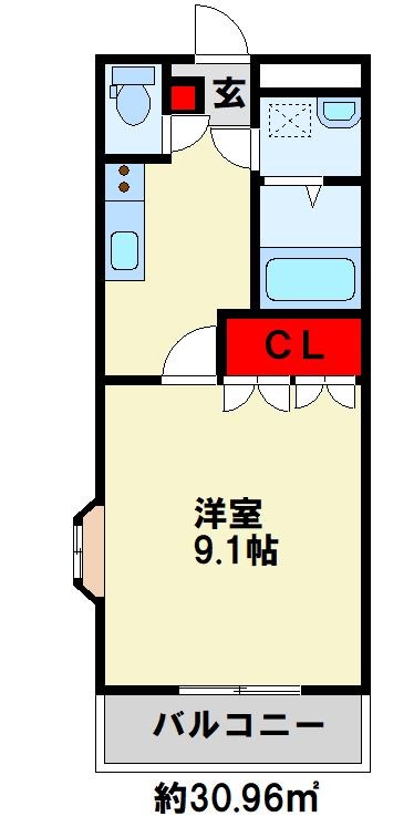 ハイグレイス  間取り
