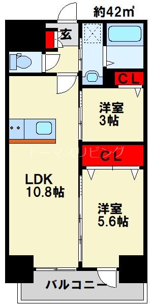プレジデンス　ざ京 間取り
