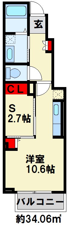 J・サクレ葛原Ⅱ 間取り
