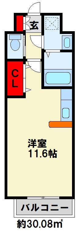 カレント上吉田Ⅰ　Ａ棟 間取り