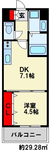 プレミア片野 間取り