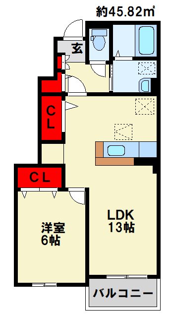 カーサ・セッテ 間取り