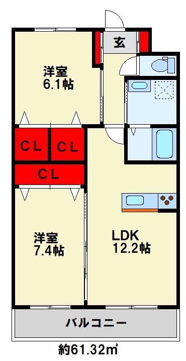カリブ 間取り