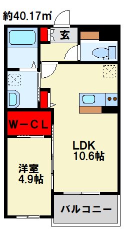 FIRST STEP KITAIZUMI 間取り