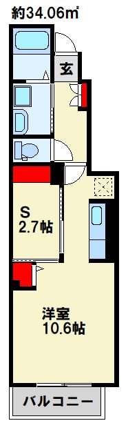 シエロ.ガーデン.ツダＣ棟 間取り