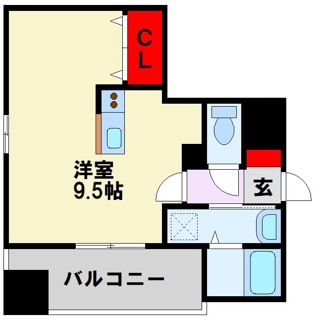 福岡県北九州市戸畑区新池１丁目 間取り