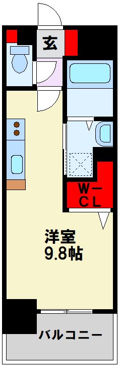 福岡県北九州市戸畑区新池１丁目 間取り
