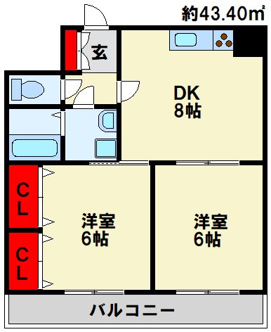 シャルム中島 間取り