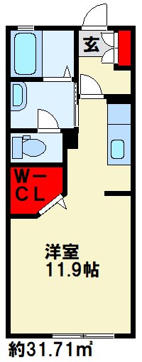 ジュネス西宮市  間取り