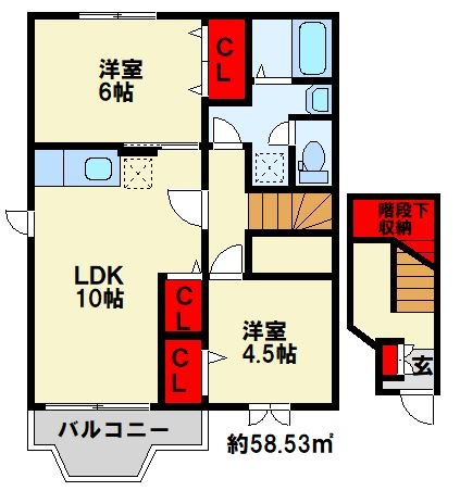 アミ・デ・コアⅡ 間取り