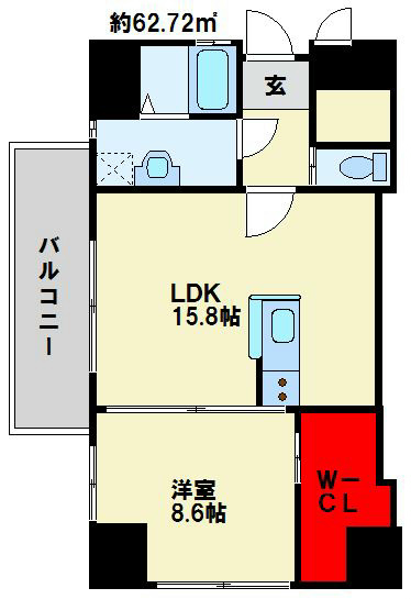 SQUARE 152 間取り