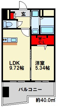 THE SQUARE Glory Residence 間取り