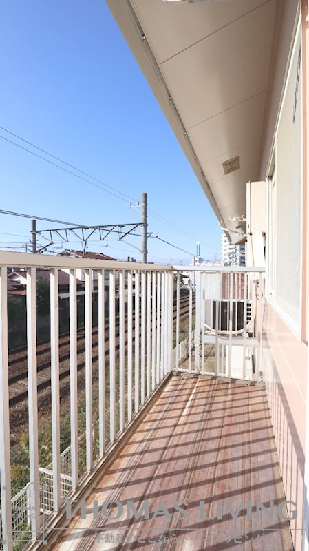 スカイハイツ木屋瀬 ベランダ