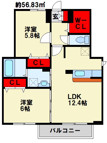 サンシャインブリッジ 間取り